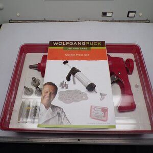Wolfgang Puck Cookie Press & Decorating - 22 Piece Set